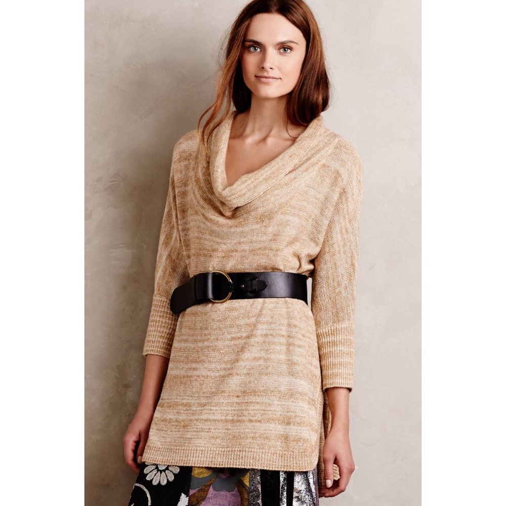 Anthropologie Spacedye Cowl Tunic